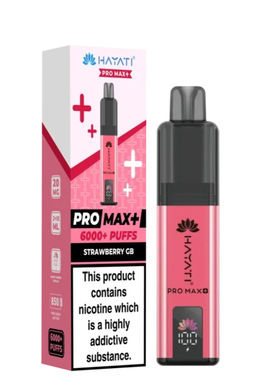 Strawberry GB Hayati Pro Max Plus 6000 Pod Kit