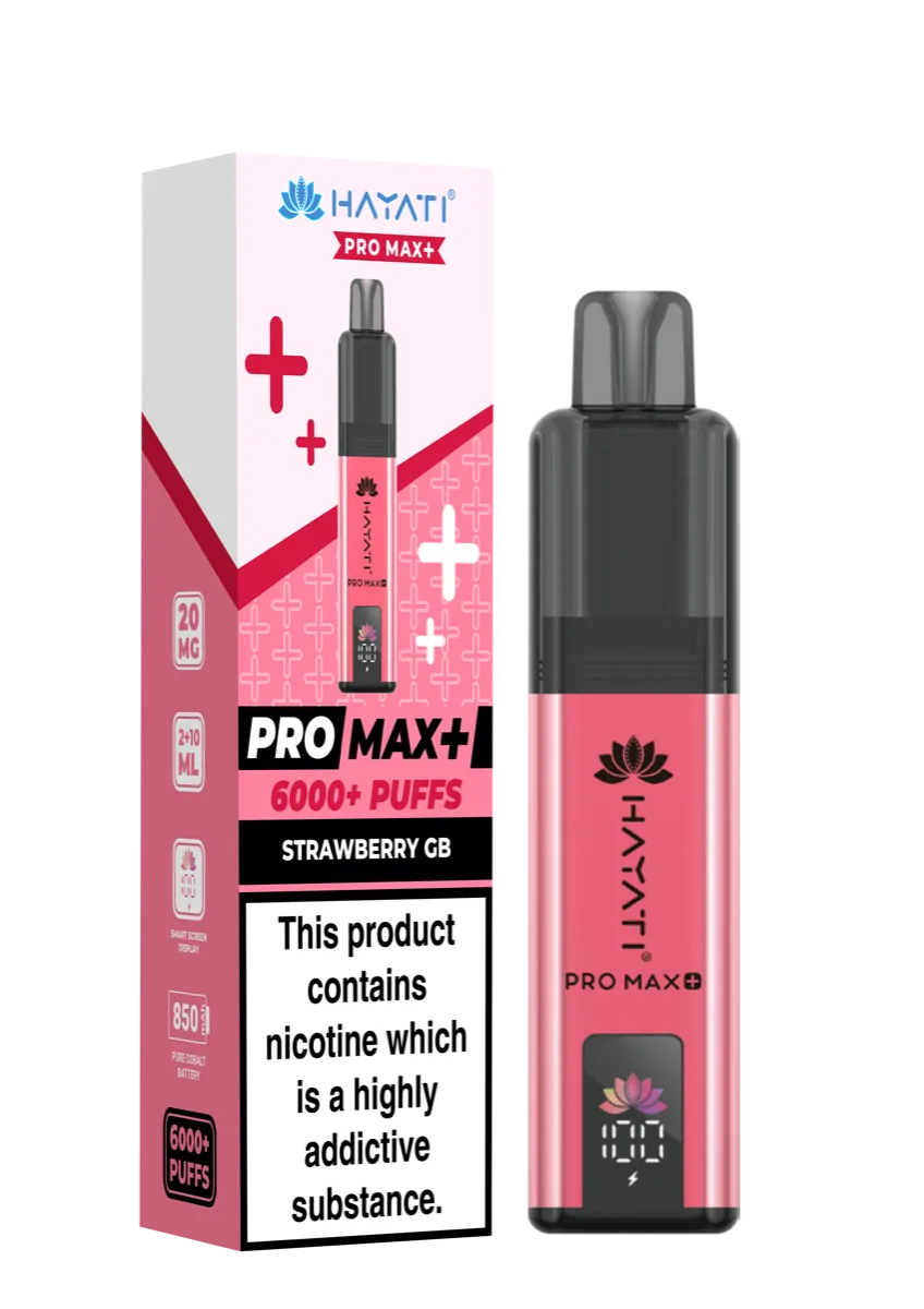 Strawberry GB Hayati Pro Max Plus 6000 Pod Kit