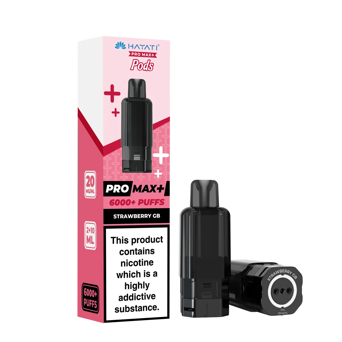 Strawberry GB Hayati Pro Max Plus Pods