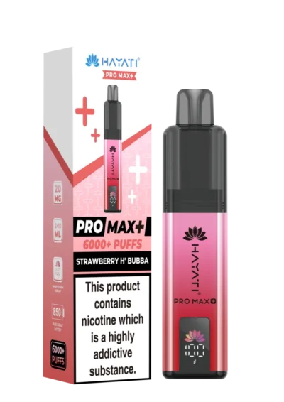 Strawberry H’Bubba Hayati Pro Max Plus 6000 Pod Kit