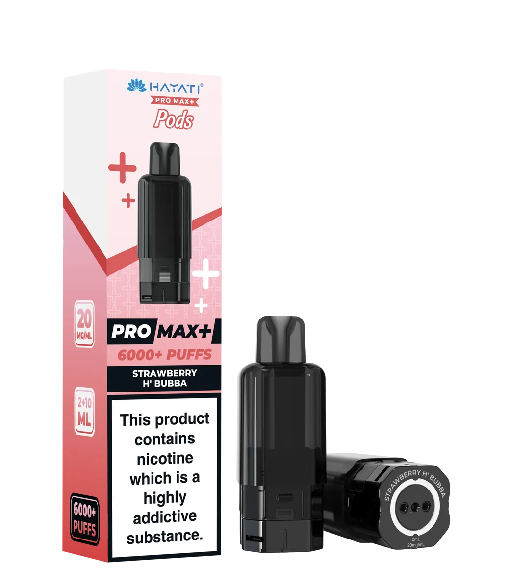 Strawberry H’Bubba Hayati Pro Max Plus Pods