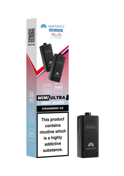 Strawberry Ice Hayati Mini Ultra Pods