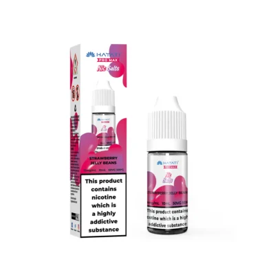 Strawberry Jelly Beans Hayati Pro Max nic salt, 10ml bottle and box, 10mg