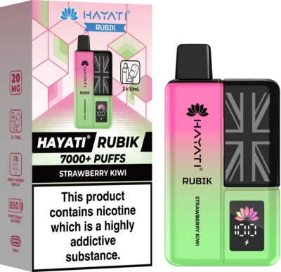 Strawberry Kiwi Hayati Rubik Prefilled Pod Kit