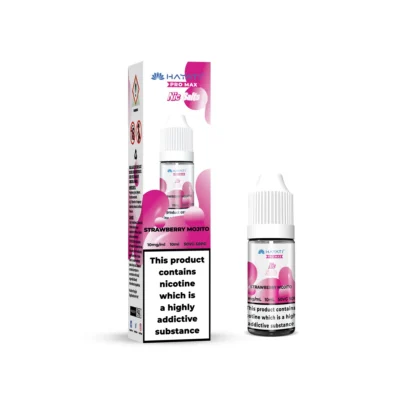 Strawberry Mojito Hayati Pro Max nic salt, 10ml bottle and box, 10mg