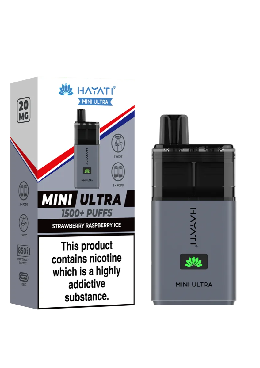 Strawberry Raspberry Ice Hayati Mini Ultra Pod Kit