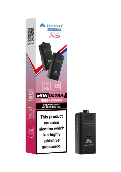 Strawberry Raspberry Ice Hayati Mini Ultra Pods