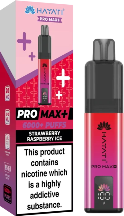 Strawberry Raspberry Ice Hayati Pro Max Plus Pod Kit