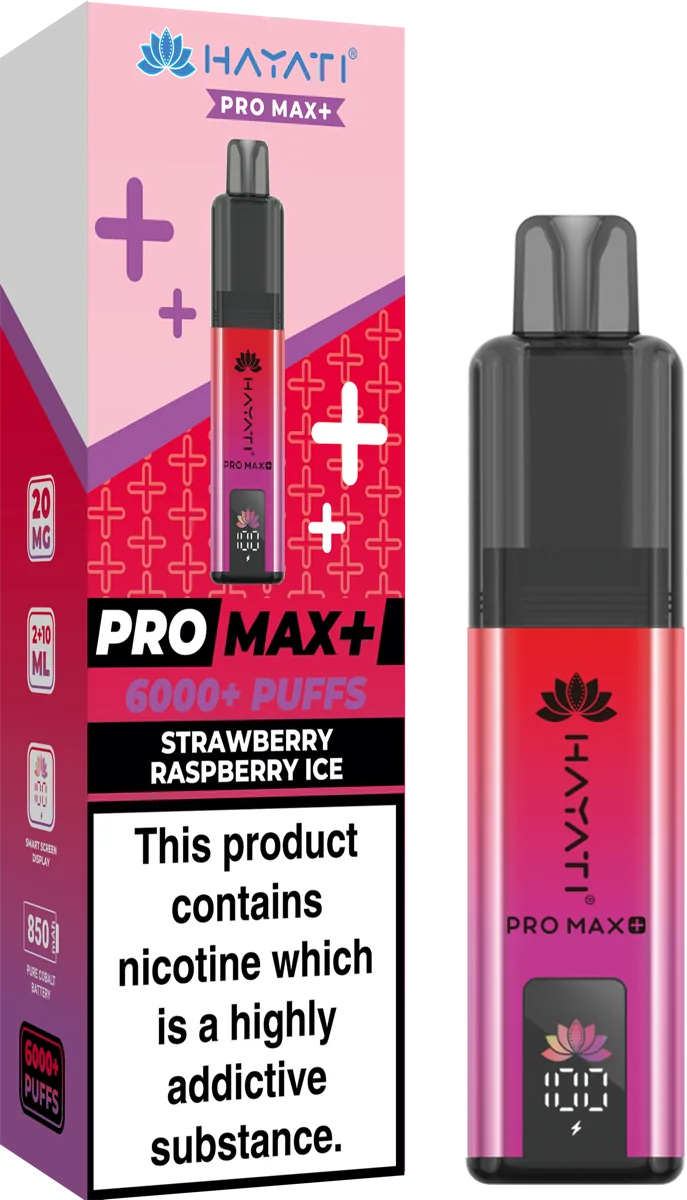 Strawberry Raspberry Ice Hayati Pro Max Plus Pod Kit