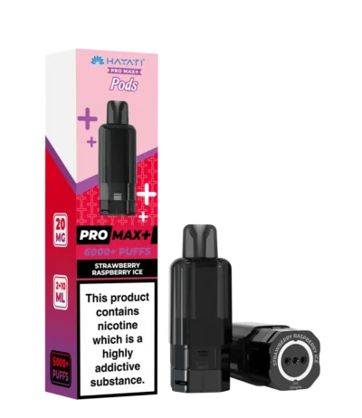 Strawberry Raspberry Ice Hayati Pro Max Plus Pods