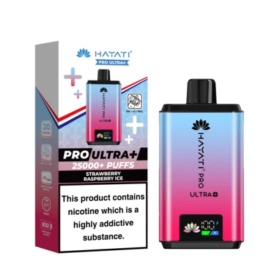 Strawberry Raspberry Ice Hayati Pro Ultra Plus 25000 Prefilled Pod Kit