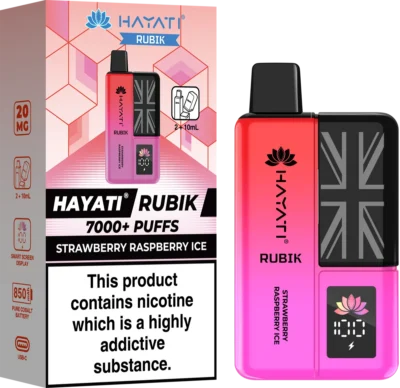 Strawberry Raspberry Ice Hayati Rubik Prefilled Pod Kit