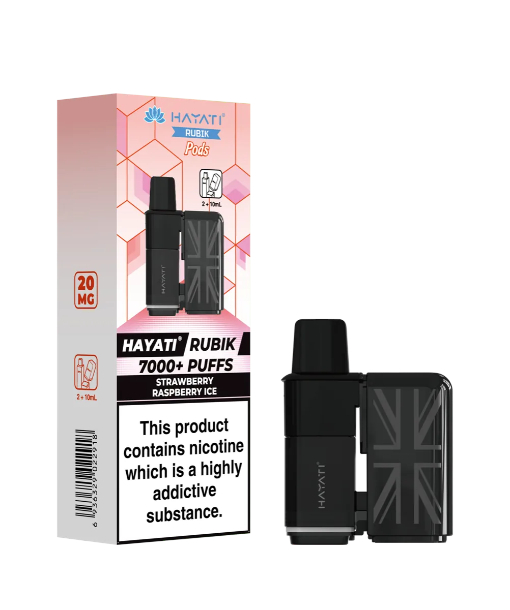 Strawberry Raspberry Ice Hayati Rubik Pods