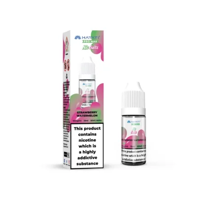 Strawberry Watermelon Hayati Pro Max nic salt, 10ml bottle and box, 10mg