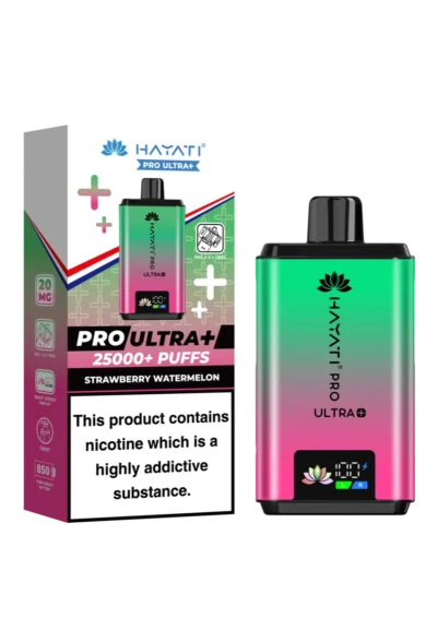 Strawberry Watermelon Hayati Pro Ultra Plus 25000 Prefilled Pod Kit