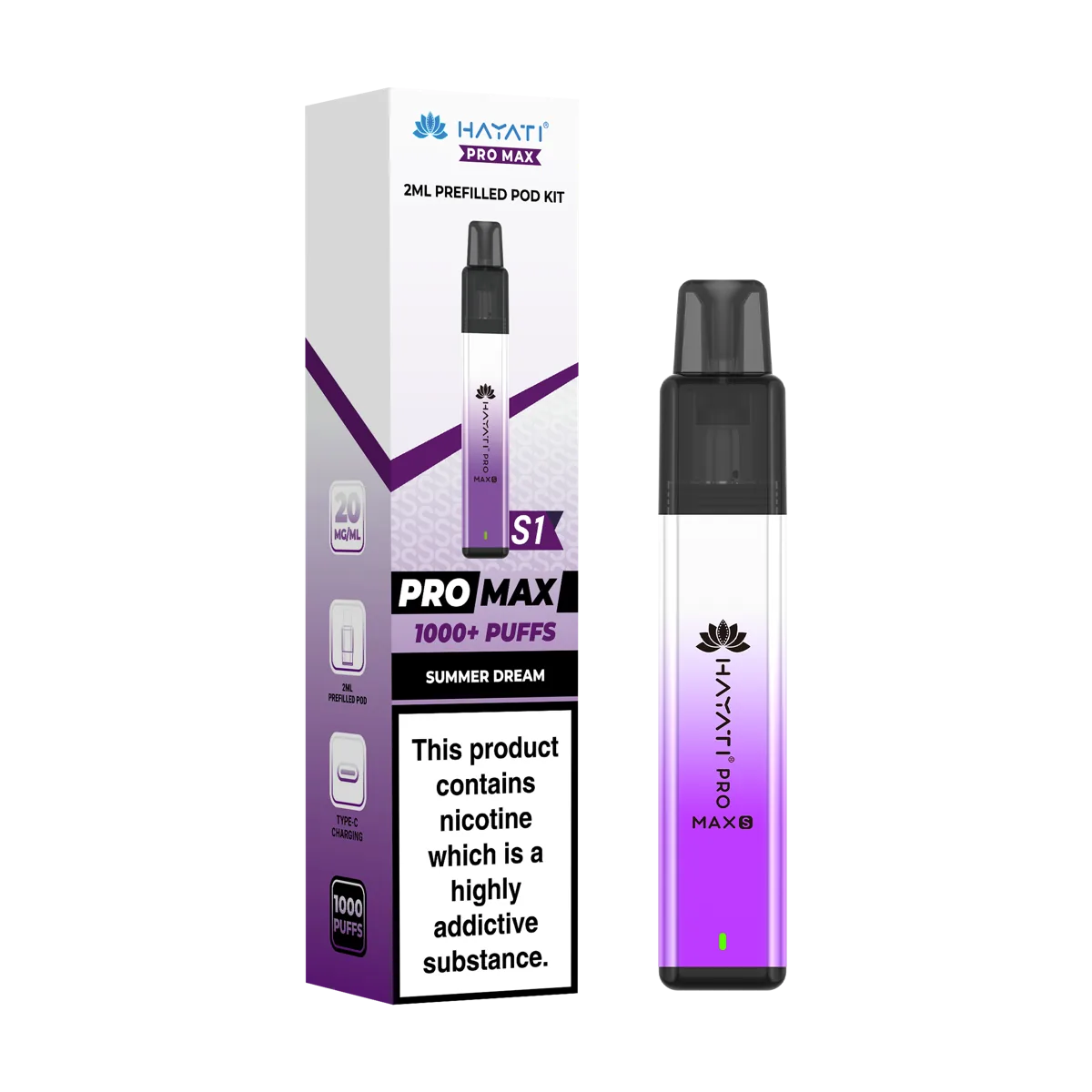 Summer Dream Hayati Pro Max S1 Prefilled Pod Kit