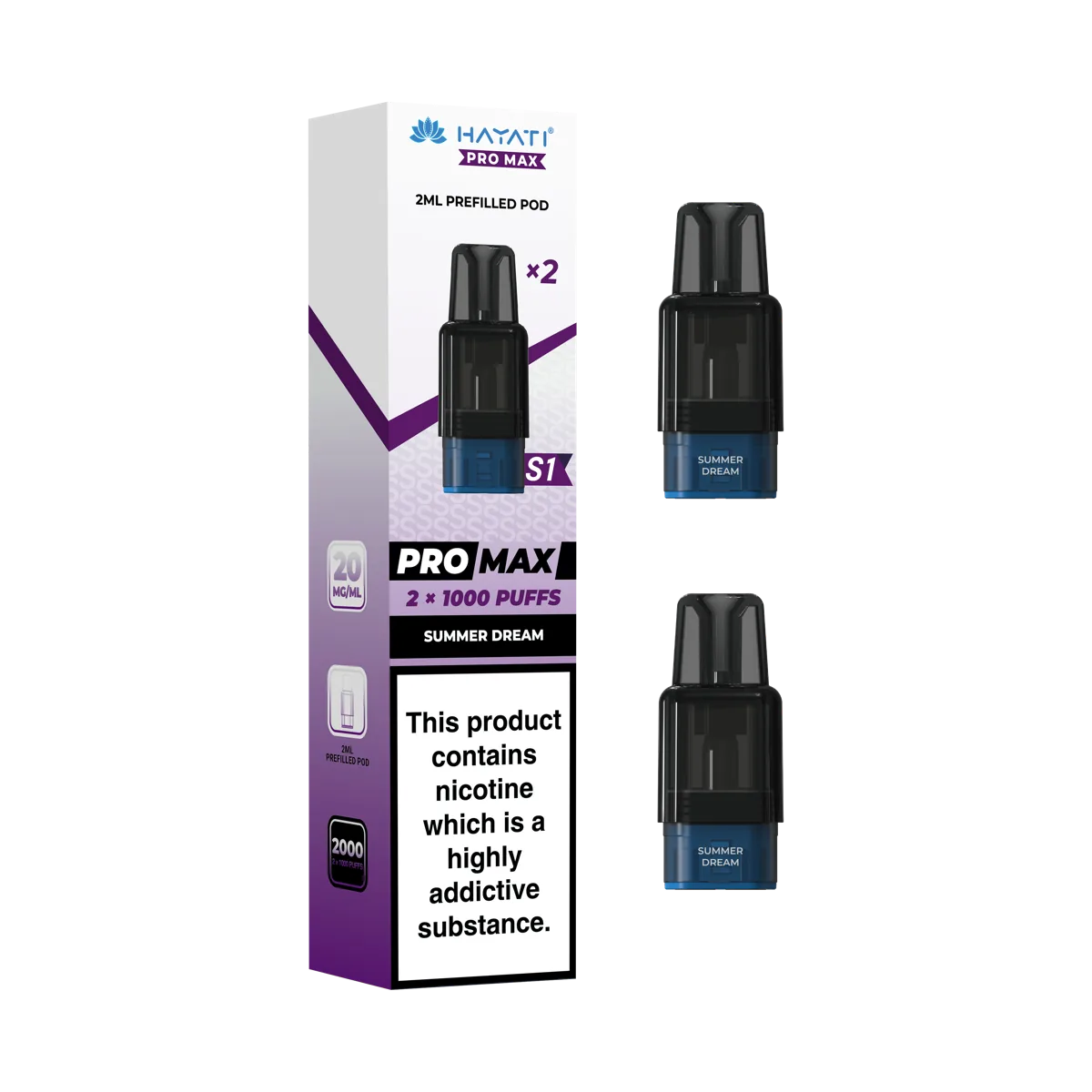 Summer Dream Hayati Pro Max S1 Pods