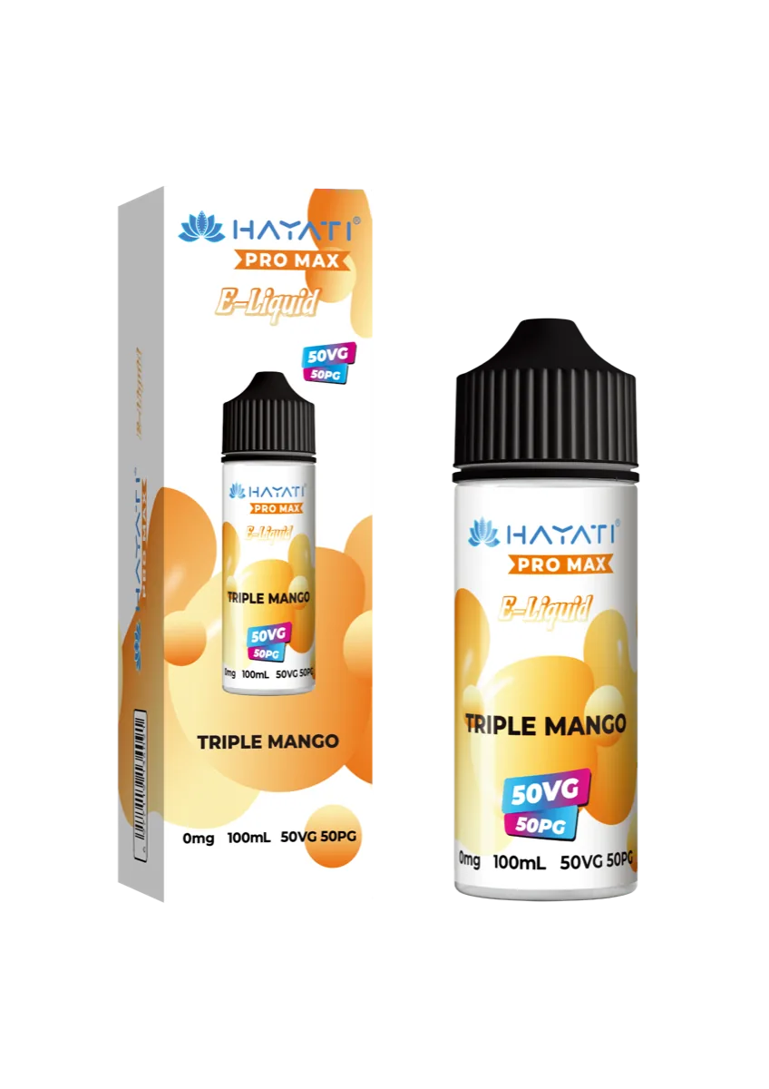 Triple Mango Hayati Pro Max 50/50 Shortfill E-Liquid
