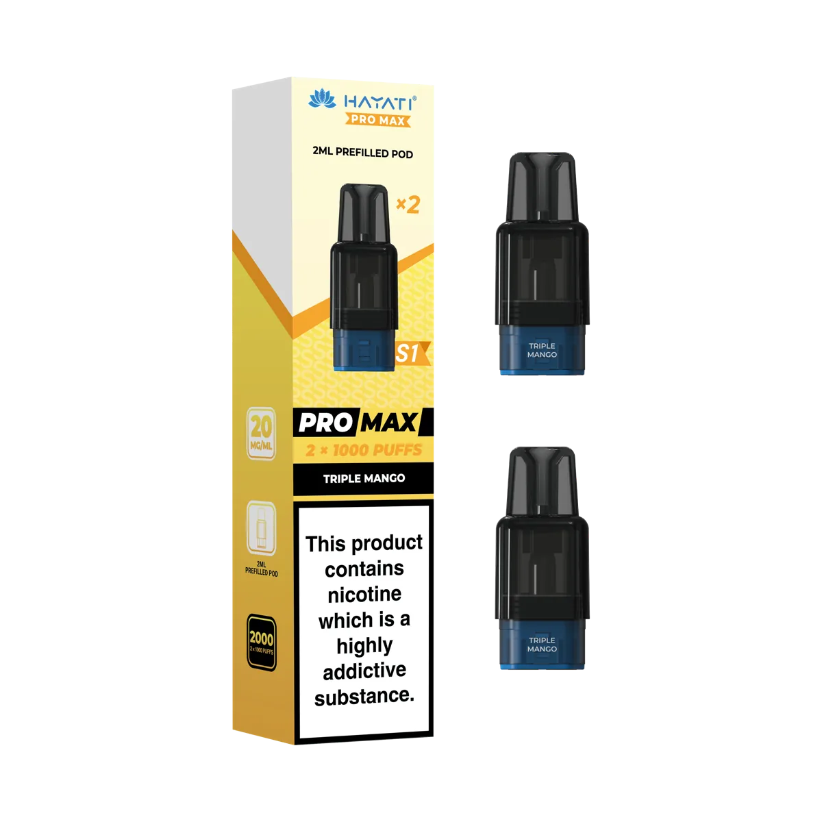 Triple Mango Hayati Pro Max S1 Pods