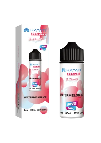 Watermelon Ice Hayati Pro Max 50/50 Shortfill E-Liquid