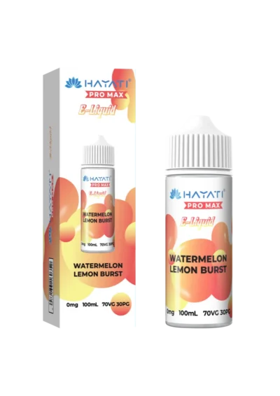 Watermelon Lemon Burst Hayati Pro Max 70/30 E-Liquid