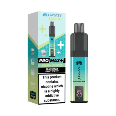 Blue Razz Fruit Twist Hayati Pro Max Plus 6000 Pod Kit