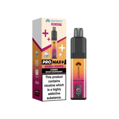 Cherry Sour Raspberry Hayati Pro Max Plus 6000 Pod Kit