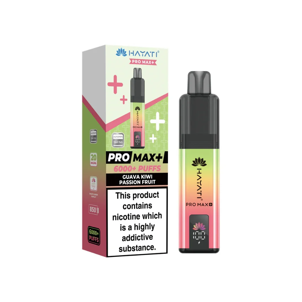 Guava Kiwi Passionfruit Hayati Pro Max Plus 6000 Pod Kit