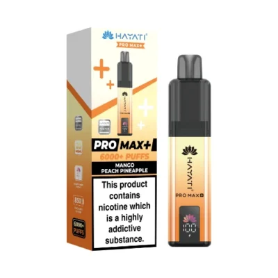 Mango Peach Pineapple Hayati Pro Max Plus 6000 Pod Kit