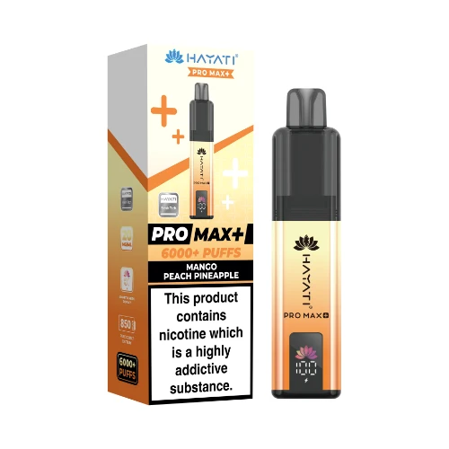 Mango Peach Pineapple Hayati Pro Max Plus 6000 Pod Kit