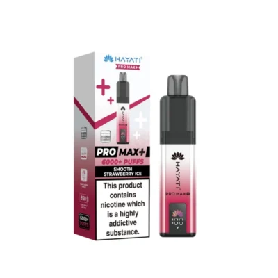 Smooth Strawberry Ice Hayati Pro Max Plus 6000 Pod Kit