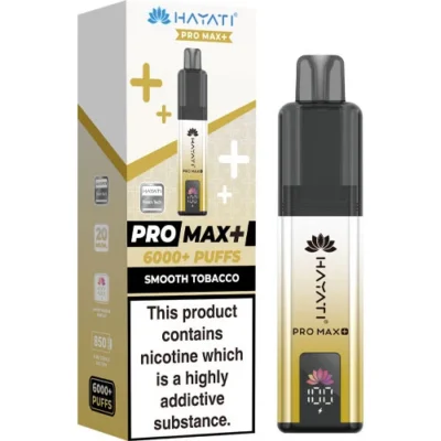 Smooth Tobacco Hayati Pro Max Plus 6000 Pod Kit