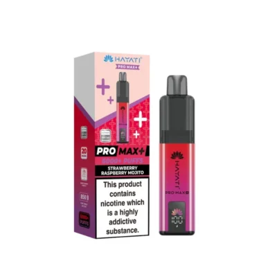 Strawberry Raspberry Mojito Hayati Pro Max Plus 6000 Pod Kit